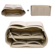 Kimber | Felt Insert Cosmetic Makeup Bag Travel Organizer