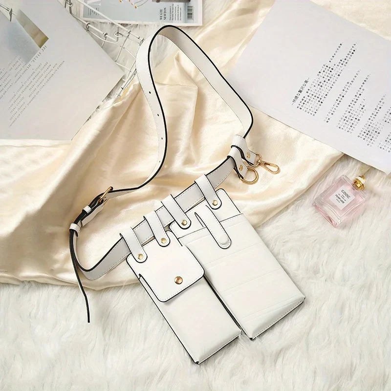 Lizzy | Versatile Dual Pocket Belt Bag for Convenient Storage