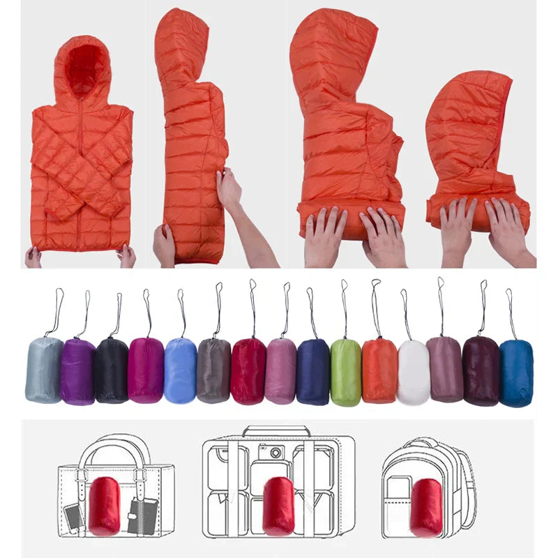 IMARA | Lightweight Transition Jacket with Hood for Women