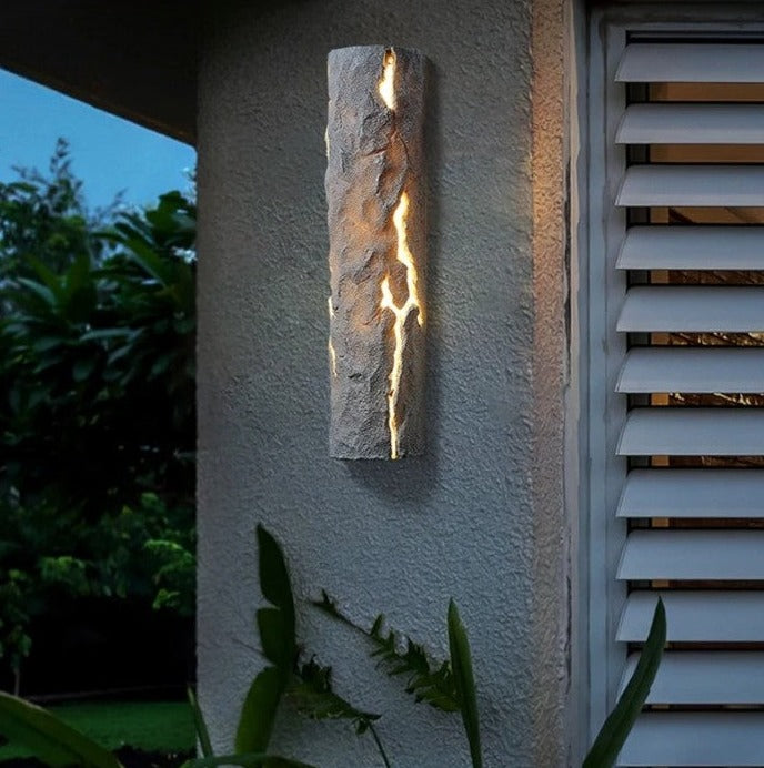Modern Outdoor Wall Lamp - IP65 Waterproof Resin Exterior Wall Light-6