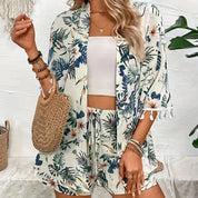 Dianella | Flower Printed Summer Set for Women