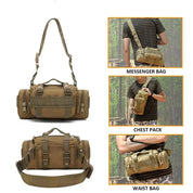 Denver | Multi-Compartment Tactical Sling Bag for Outdoor Adventures