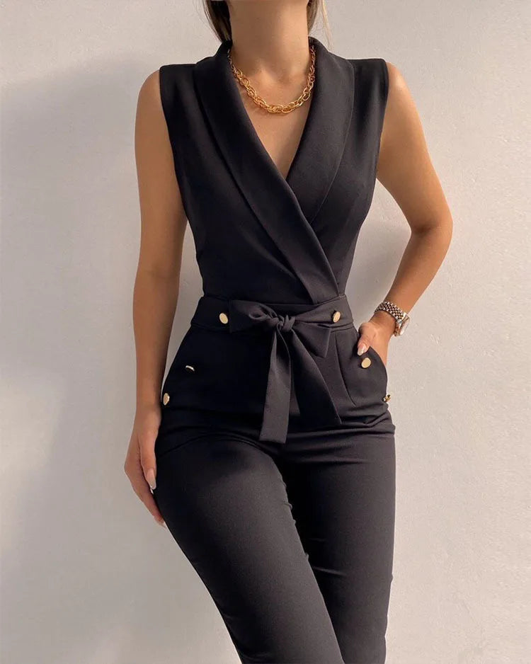 Jody | Chic Jumpsuit V-neck