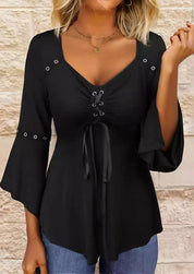 Mariam | Elegant V-Neck Blouse