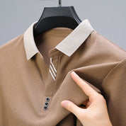 Casual polo with long sleeves - Shenky