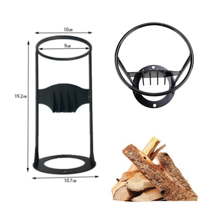 Elysiancraft Luxury Wood Split | Portable cast iron wood divided by work processing without effort and efficient-1