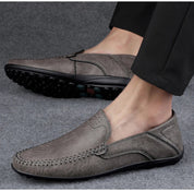 Stylish ENZO Italian Loafers for Men - Luxurious PU Leather Design