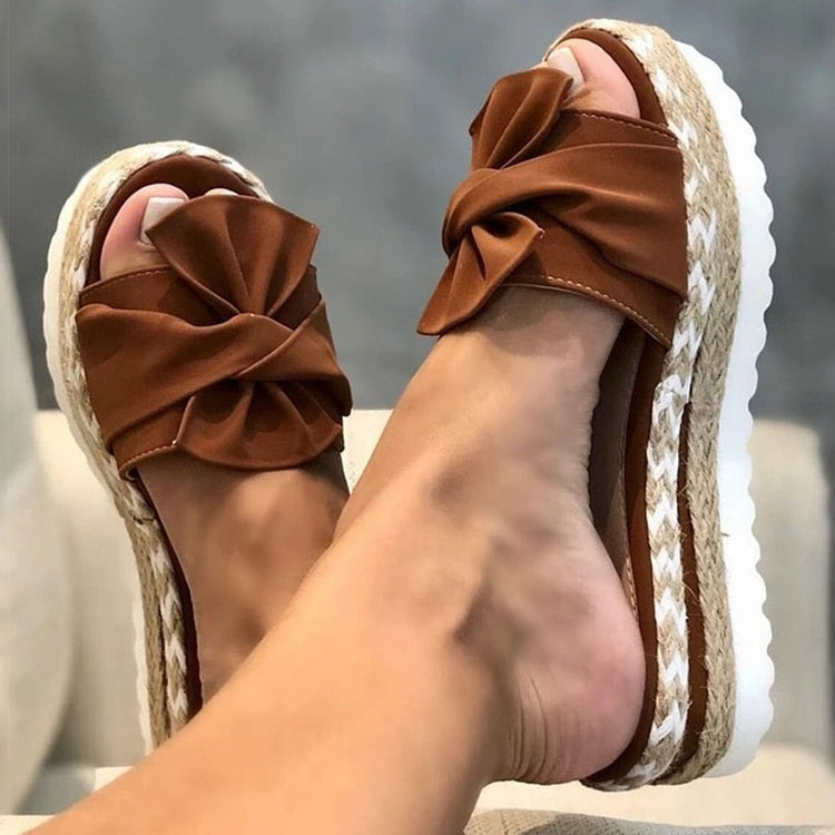 Scarlets | Stylish trendy Summer Sandals with Bow
