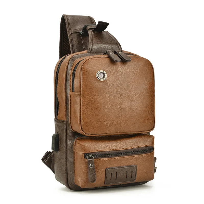 Henry | Stylish Multi-Compartment Sling Bag for Daily and Travel Use