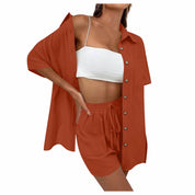 Kyra | Comfy Loose Top and Casual Short Set