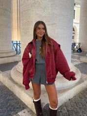 CADENCE | Burgundy Women's Jacket