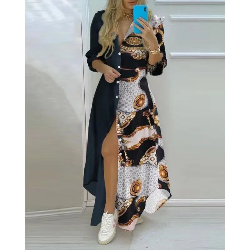 Bohemian | Beach Dress Maxi with Prints