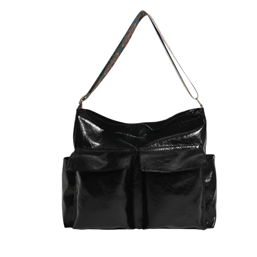 Covey | Retro Trendy Multi-Pocket Shoulder Bag