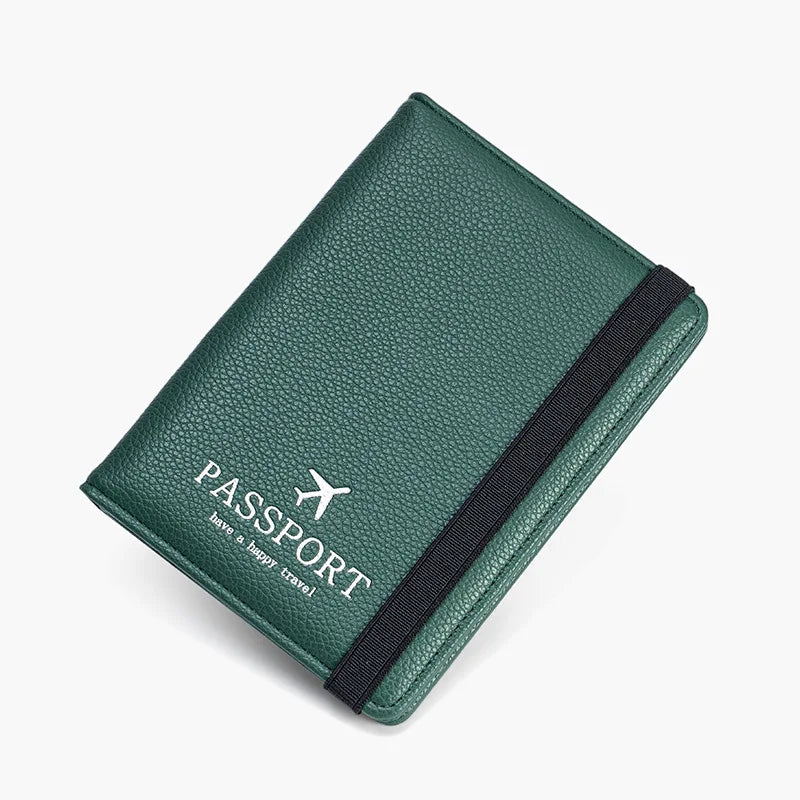 Bellamy | Stylish PU Leather RFID Travel Wallet for Passports