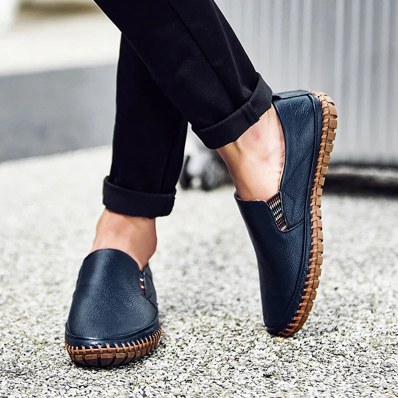 Elevate Your Style with DAVID | Luxe Leather Men’s Loafers