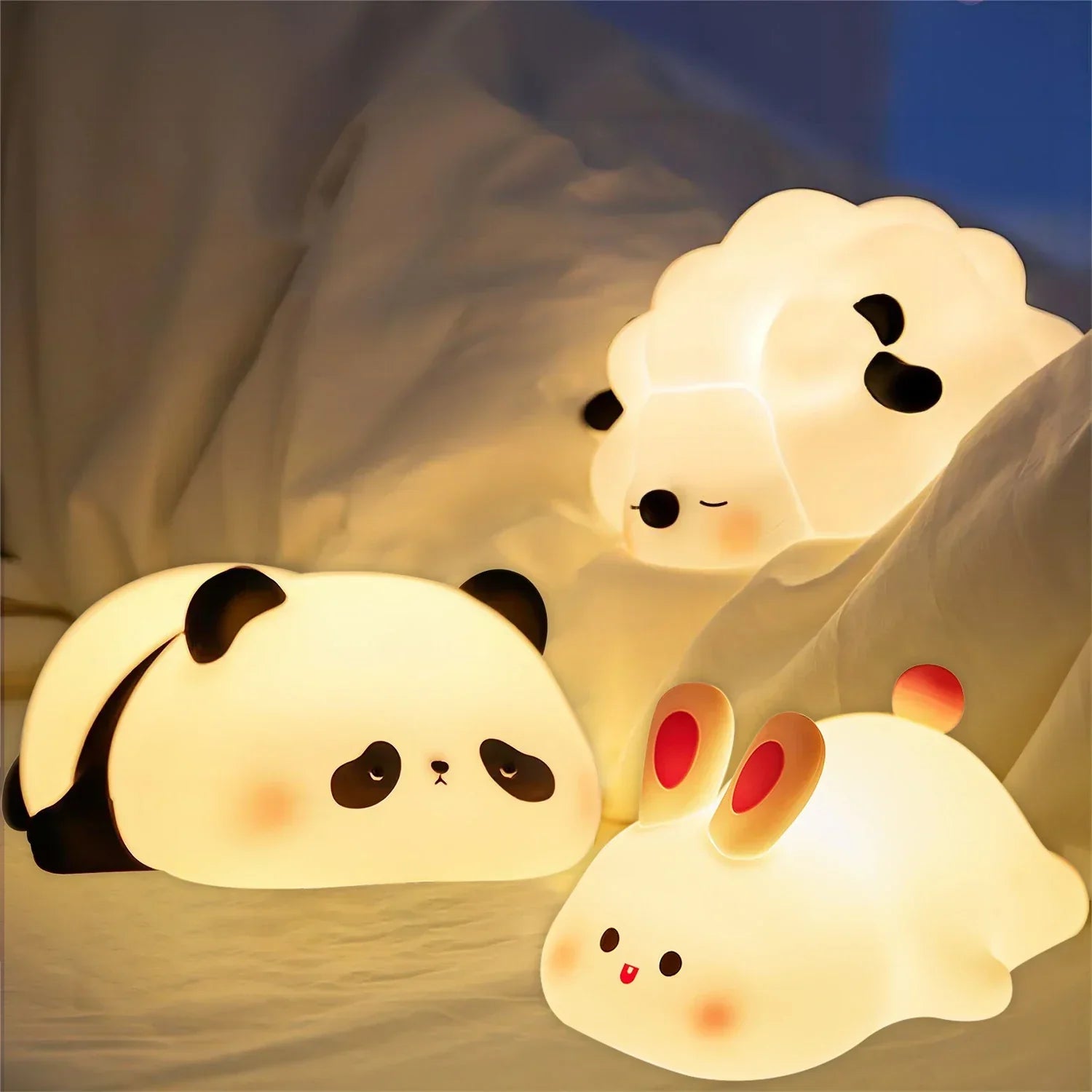 Bunnyglow LED Lamp | Lighten your nights with cookness-4