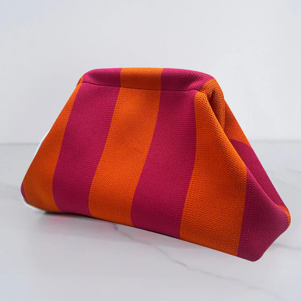Lanie | Stylish and versatile striped cosmetic bag