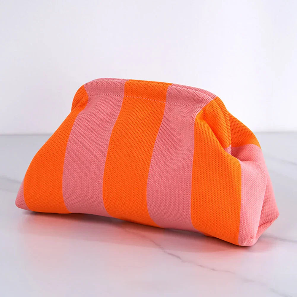 Lanie | Stylish and versatile striped cosmetic bag