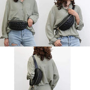 Neri | Stylish Quilted Waist Bag for Hands-Free Convenience