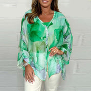 Eumi | Elegant & Lightweight Floral Blouse