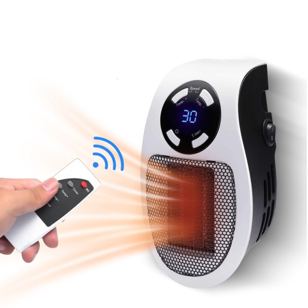 Mobile electric room heating