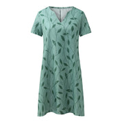 Sarahs | Elegant Summer V-Neck Dress