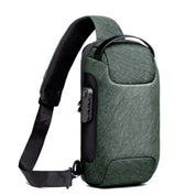 Cybil | Anti-Theft Crossbody Sling Bag with USB Charging Port
