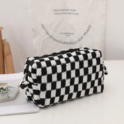 Nova | Trendy Checkered Y2K-Style Makeup Bag