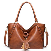 Clarisa | Elegant Tote Bag with Tassel Accent and Versatile Straps