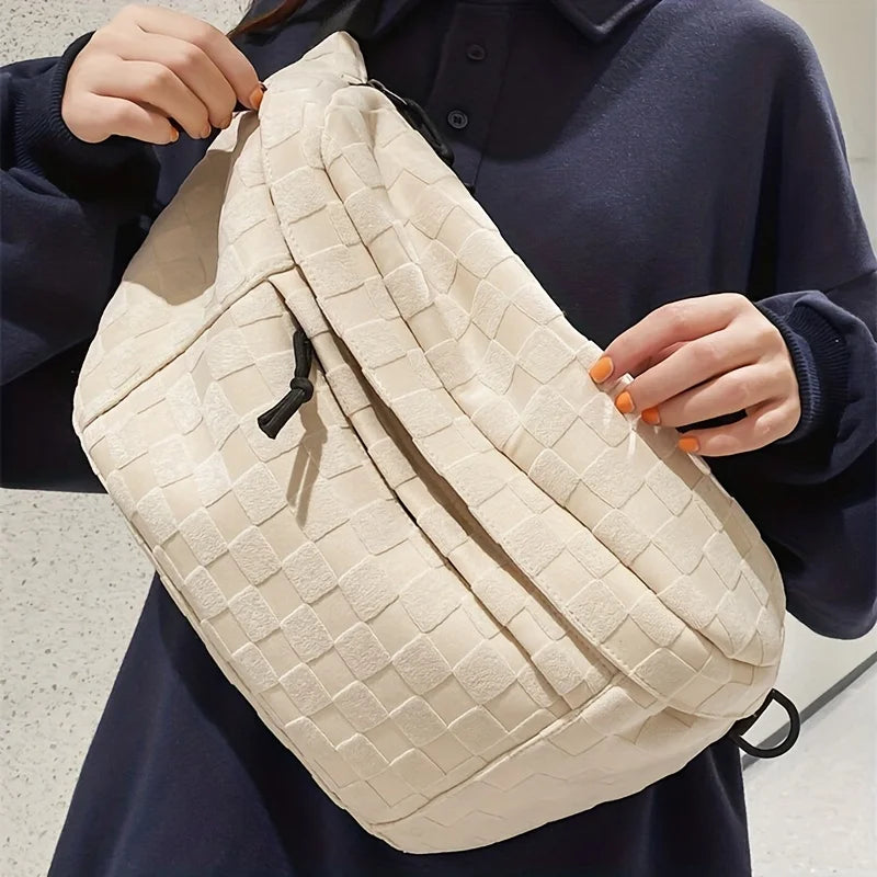 Sully | Woven Textured Sling Bag for Everyday Carry