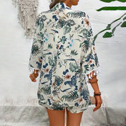 Dianella | Flower Printed Summer Set for Women
