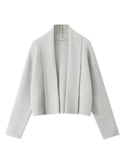Faye |  Autumn Cardigan with Shawl Collar