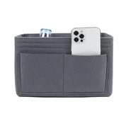 Kimber | Felt Insert Cosmetic Makeup Bag Travel Organizer