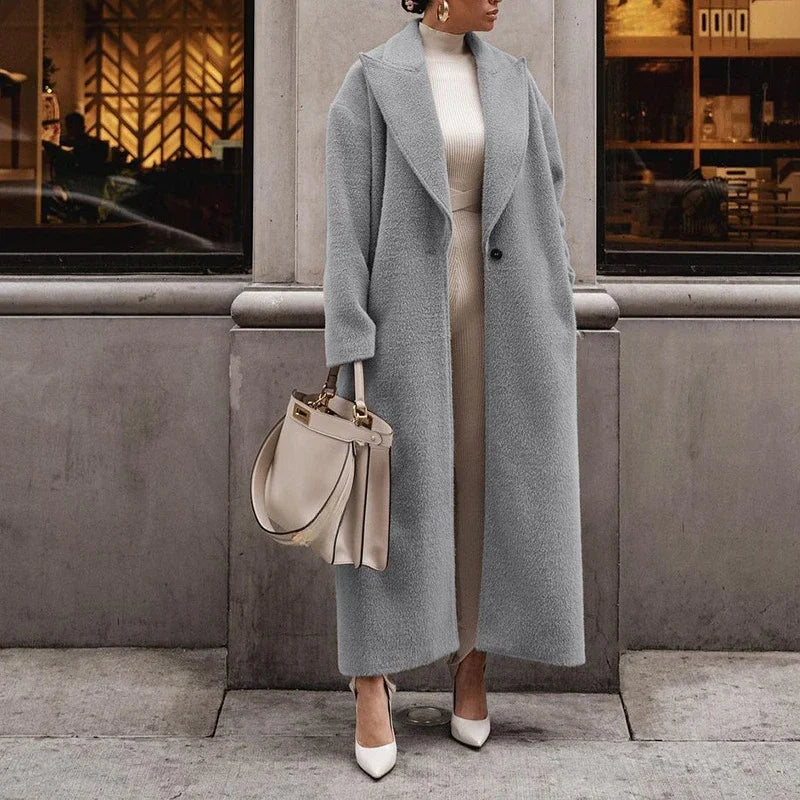 Jessa | Chic Oversized Winter Coat for Timeless Elegance