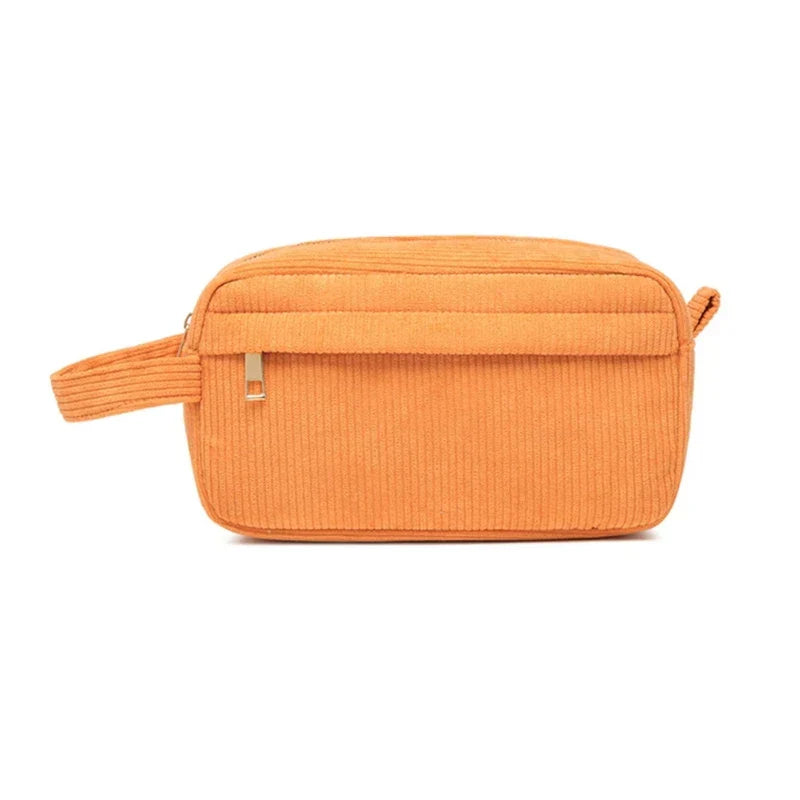 Kamiyah | Soft Cord Cotton Cosmetic Bag for Travel