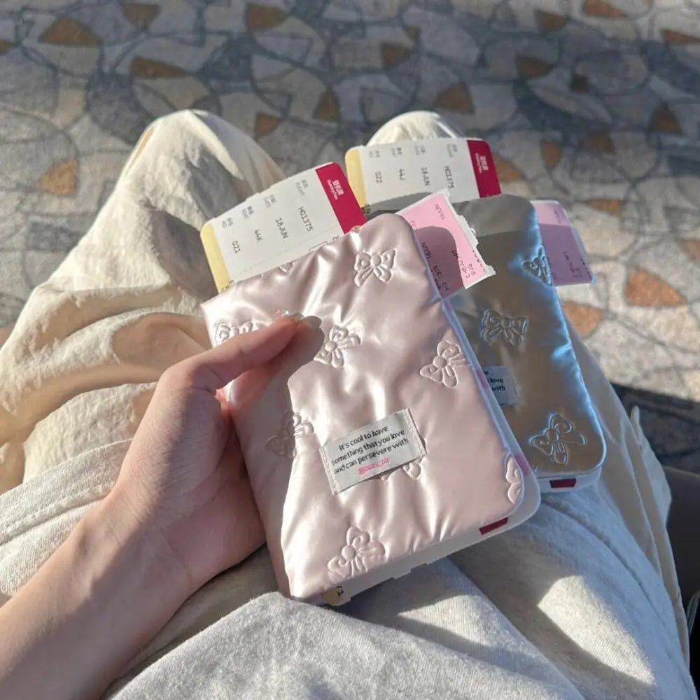 Jayleen | Ribbon Pass Holder Travel Wallet
