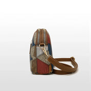 Lara | Geometric Pattern Crossbody Bag with Adjustable Strap