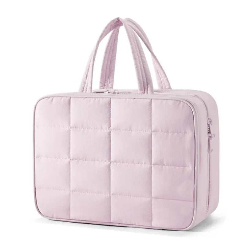 Kenia | Travel cosmetic bag with makeup and toiletry items as well as jewelry organizer