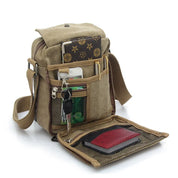 Eddie | Canvas Compact Crossbody Shoulder Bag