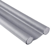 Waterproof draft stopper with noise reduction