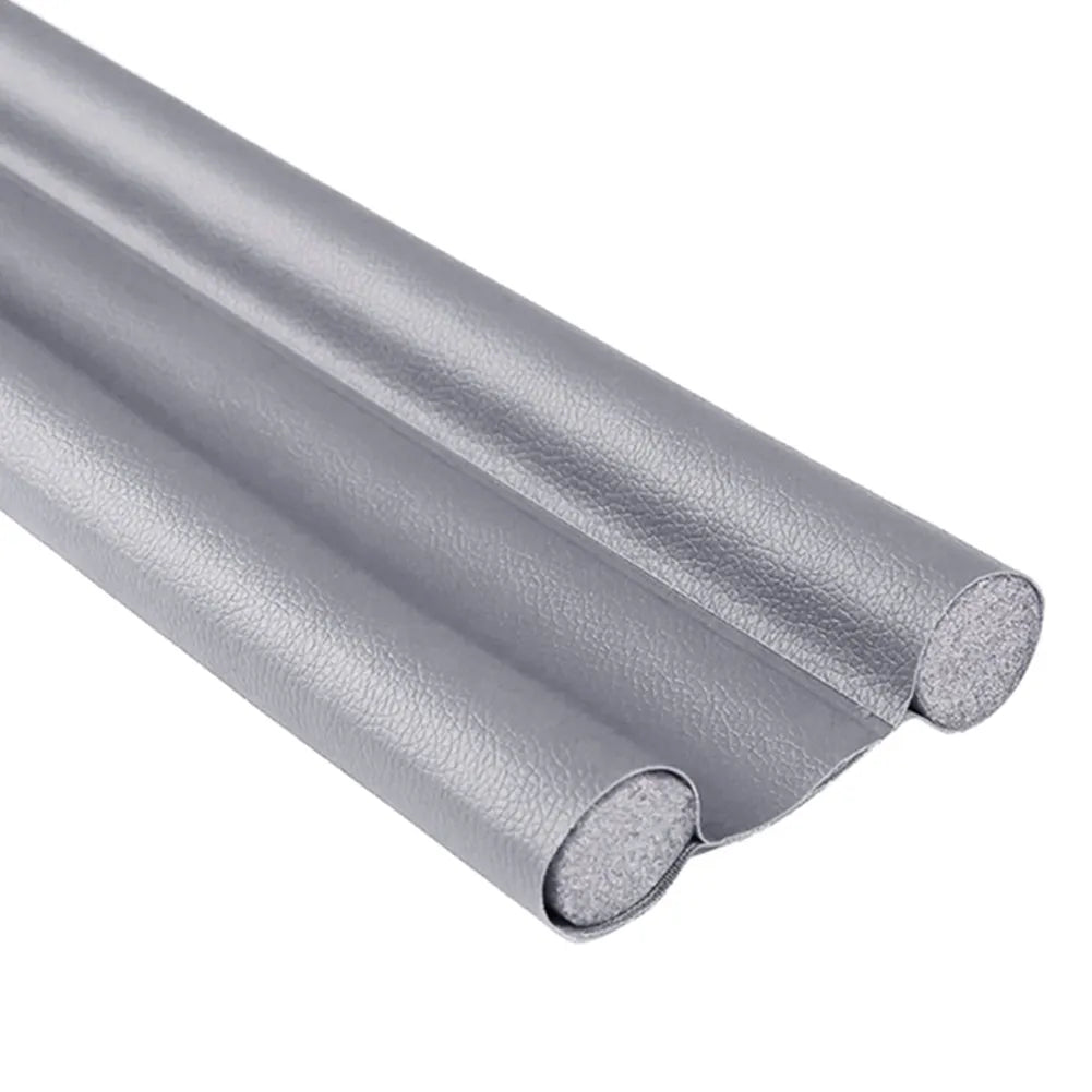 Waterproof draft stopper with noise reduction