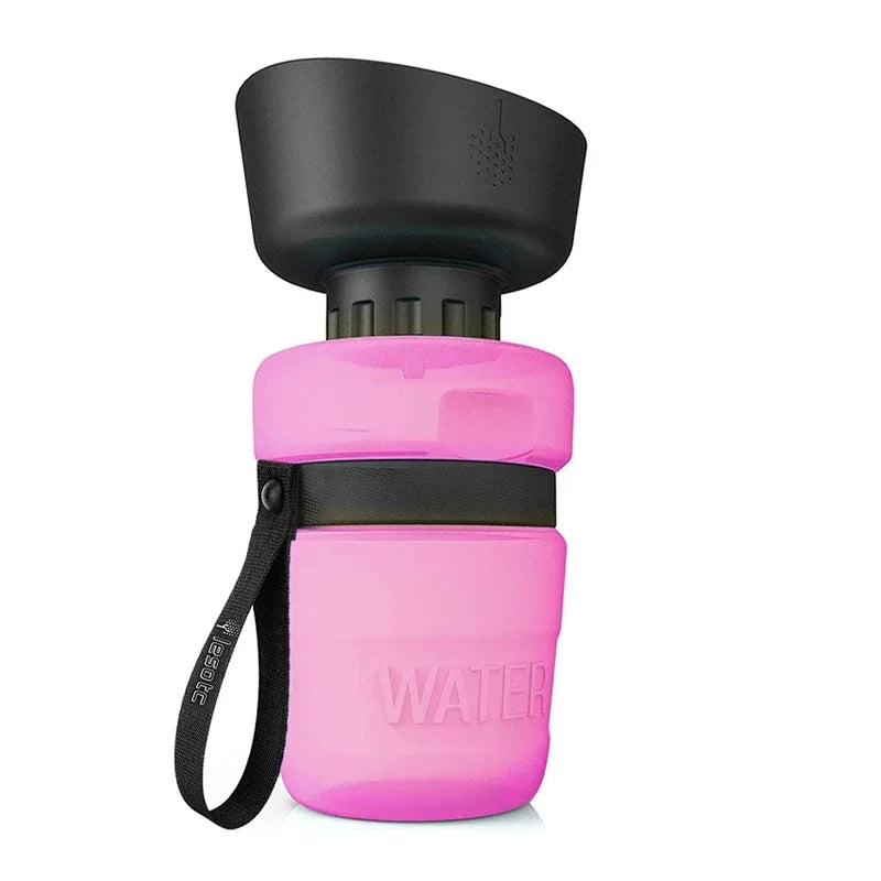 Foldable dog water bottle - Pawquench