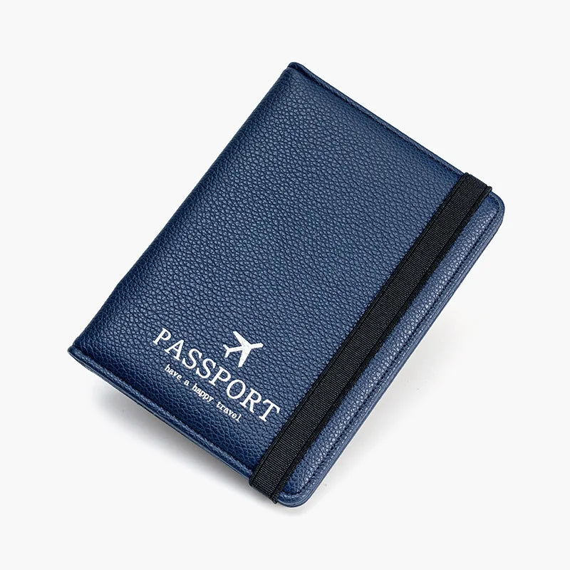 Bellamy | Stylish PU Leather RFID Travel Wallet for Passports