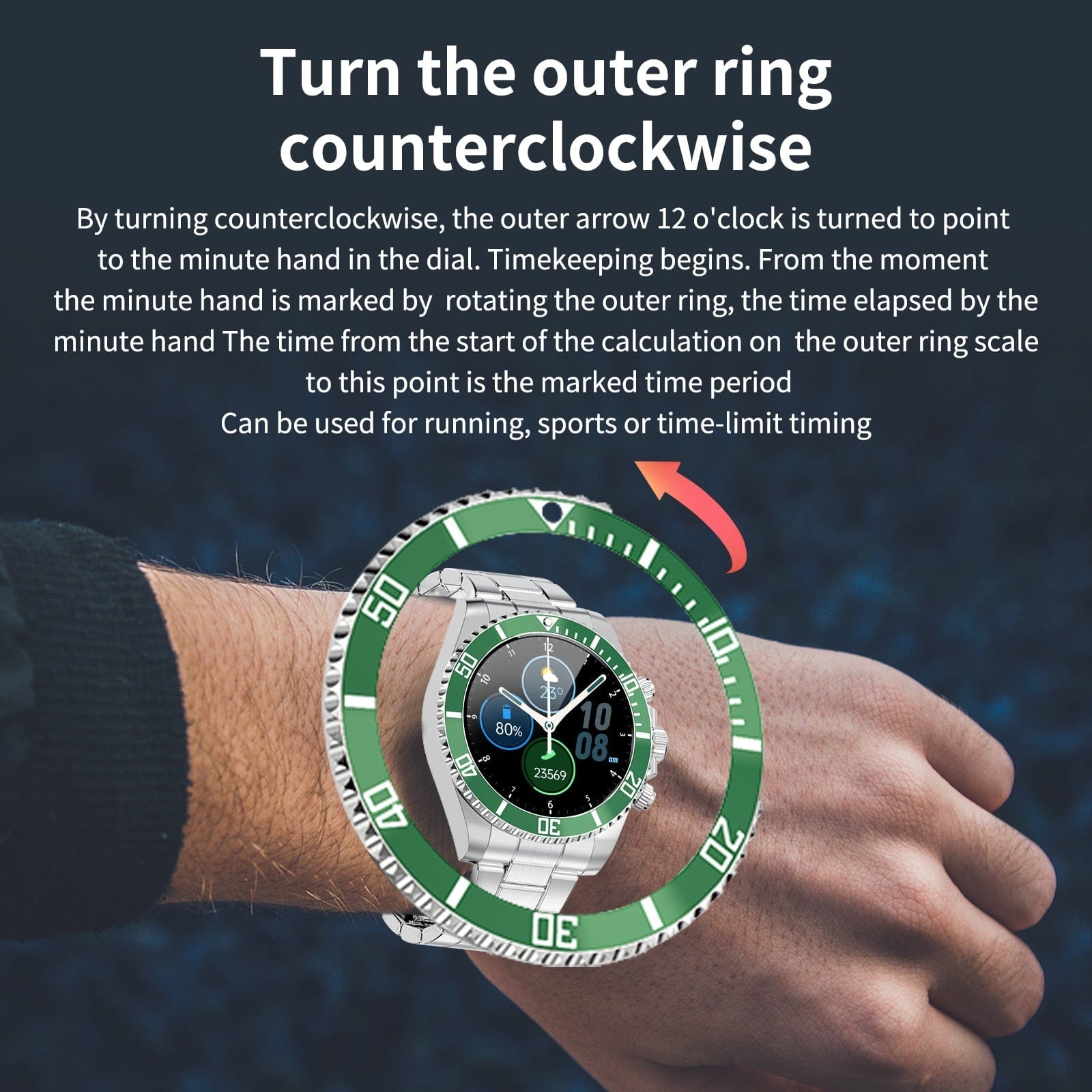 Focalex Multifunctional Bluetooth Smartwatch
