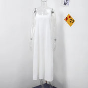 Lily | Loose Backless Sling Long Dress