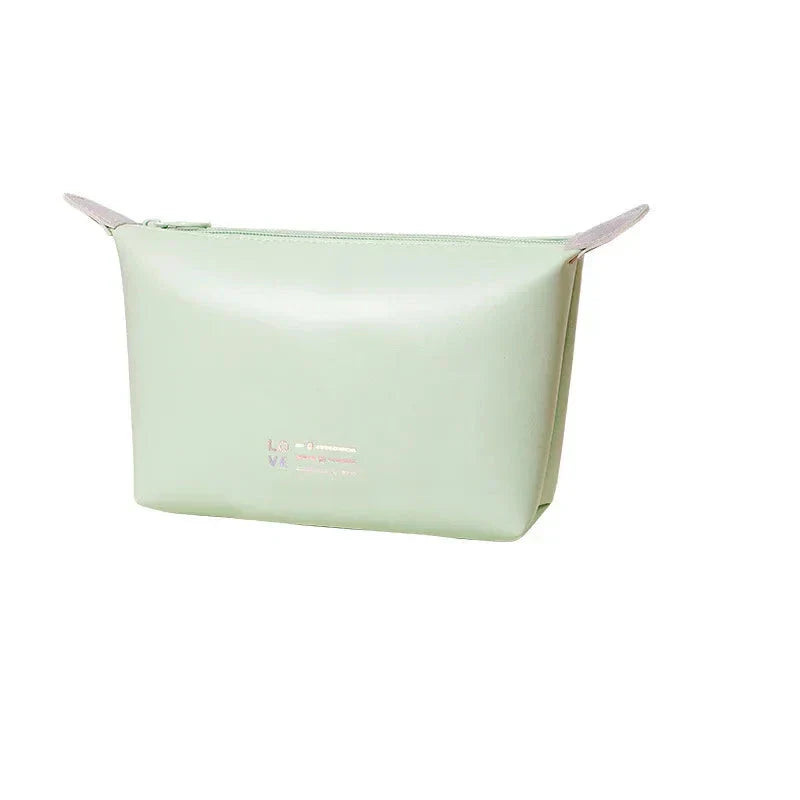 Emmeline | Solid Color Large Capacity Cosmetic Pouch