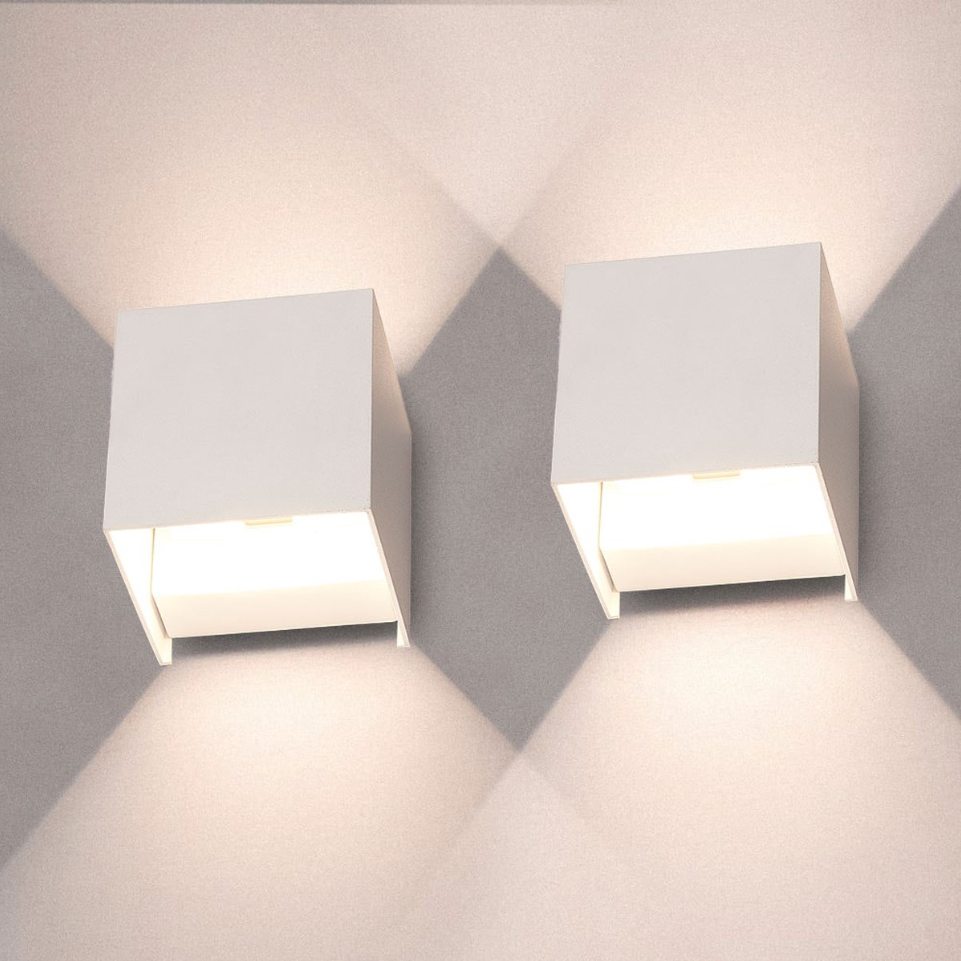 GlowCube | Modern Outdoor & Indoor Lighting LED Wall Lights