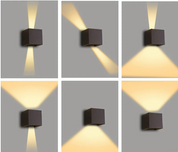 GlowCube | Modern Outdoor & Indoor Lighting LED Wall Lights