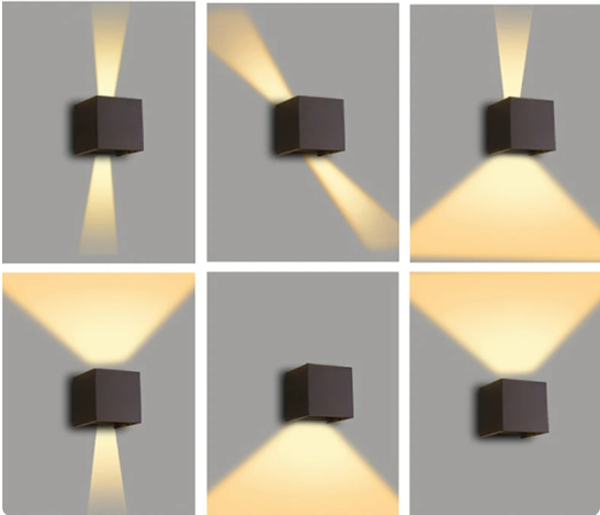 GlowCube | Modern Outdoor & Indoor Lighting LED Wall Lights