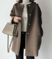 HADLEE | Stylish Rectangular Fur Jacket